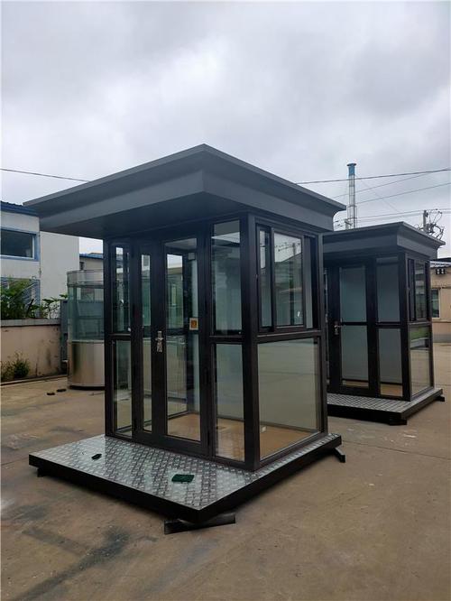 沈阳门卫室成品岗亭,高速公路收费亭,服务区售货亭厂址报价